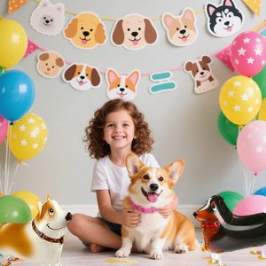 In the Trend Glossy Version Pet Walking <b>Balloons</b> Birthday Party Helium Aluminum Foil 25g - Product Image 2