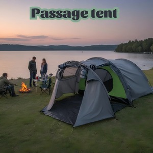 <span class=keywords><strong>Tenda</strong></span> a tunnel grande <span class=keywords><strong>per</strong></span> 5-6 persone, <span class=keywords><strong>tenda</strong></span> da campeggio impermeabile <span class=keywords><strong>per</strong></span> esterni con strato interno traspirante e veranda estesa - Product Image 2