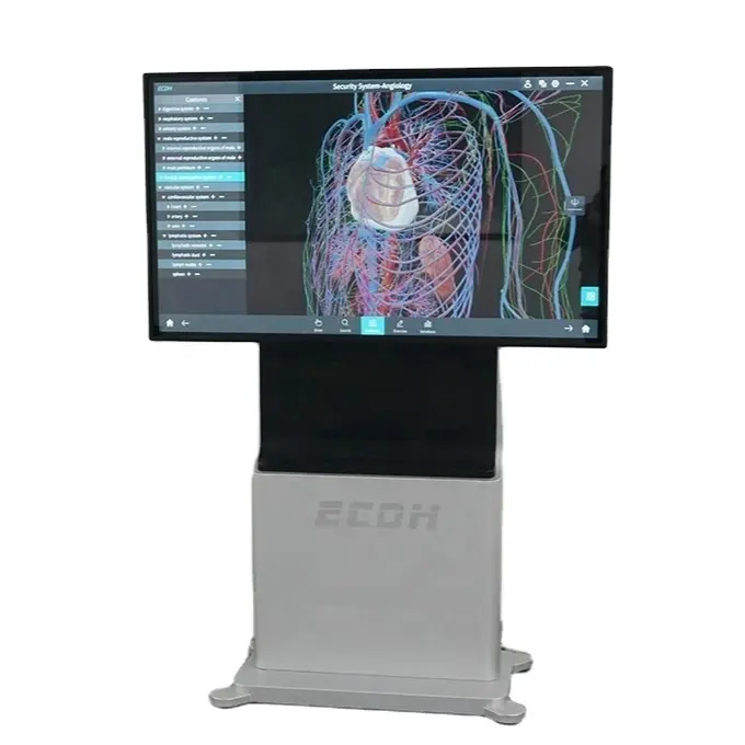 Dissektion stabelle des digitalen menschlichen Anatomie-Lehrsystems Experimentier tabelle der virtuellen Anatomie für die Morden Medical Autopsy Education