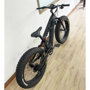 Bicicleta Eléctrica Leili de 26 Pulgadas, Bicicleta Eléctrica Todoterreno, Bicicleta de Nieve, Motor Bafang M620, 48V 1000W, Cuadro de Carbono, Neumáticos Anchos, Bicicleta de Montaña - Product Image 3