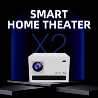 Projecteur de cinéma Ruidaze Android 11 1280*720p Bt5.0 Ansi 160 Home Theater 4k