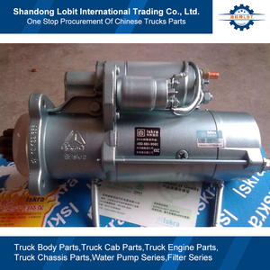 Sinotruk HOWO 371อะไหล่มอเตอร์สตาร์ทสำหรับรถดัมพ์ HOWO 8x4อะไหล่เครื่องยนต์ WD615 24V QDJ2810สตาร์ท7.5KW - Product Image 5