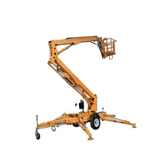 Elevador Articulado Telescópico a Diesel/Bateria, Plataforma de Elevação com Braço Articulado Tipo Aranha - Product Image 2