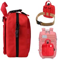 Pochette tactique EMT Molle, pochettes médicales détachables, trousse de premiers soins détachable, sac de survie d'urgence, voyage, randonnée en plein air, mode