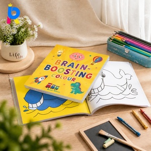 Livres de coloriage pour enfants imprimés sur mesure, écologiques, de haute qualité et colorés, pour les cours d'<span class=keywords><strong>art</strong></span> et les projets créatifs - Product Image 3