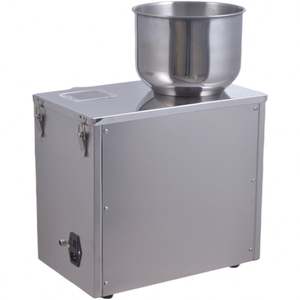 เครื่องบรรจุและชั่งน้ำหนักแบบแม่นยำสูง ทำจากสแตนเลส สำหรับบรรจุขนมปังข้าวสาลี 100 กรัม อาหารสัตว์เลี้ยง และชาในถุง - Product Image 4