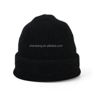 <span class=keywords><strong>Dropship</strong></span>-gorro de lana merina con etiqueta tejida, personalizado, liso, para invierno, 100% - Product Image 3