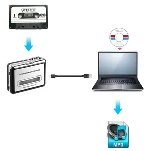 Reproductor de Casetes - Convertidor de Casetes a <span class=keywords><strong>MP3</strong></span>/<span class=keywords><strong>CD</strong></span> - Product Image 4