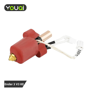 YouQi tout métal conductivité thermique Hotend remplacement <span class=keywords><strong>Ender</strong></span> <span class=keywords><strong>3</strong></span> <span class=keywords><strong>V3</strong></span> KE Kit Hotend en céramique pour imprimante 3D <span class=keywords><strong>Ender</strong></span> <span class=keywords><strong>3</strong></span> <span class=keywords><strong>V3</strong></span> KE - Product Image 2