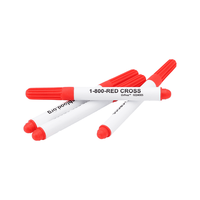 Marqueur corporel effaçable permanent à base d'eau, non toxique, fabriqué à Taïwan, pointe fine en polyester, couleurs personnalisées, usage professionnel, trait de 1 mm
