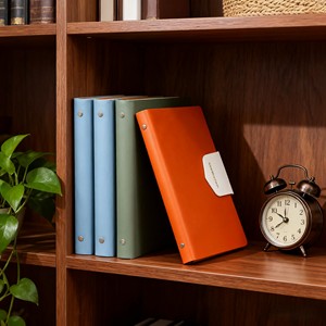 A5 Detachable Case Exquisite High-End Girls' <b>Magnetic</b> Leather Sewing Binding 80 <b>Sheets</b> Printed Style Custom Logo High Notebook - Product Image 3
