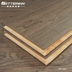 Couche de chêne européen et plancher en bois d'ingénierie en planches de qualité supérieure