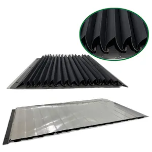 CNC Steel Armoured Bellows Cover Accordion Machine Telescopic Way Protective Guard Shield Cover