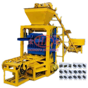 Bê tông HCB khối khuôn vườn khối rỗng lồng vào nhau lát đá Máy làm xi măng gạch máy móc giá cả cạnh tranh - Product Image 1