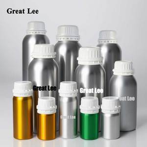 ขวดอลูมิเนียม1L ขนาด500มล. ขวดสารเคมีเหลวพร้อมฝาปิดด้านในขวดน้ำหอมโลหะแบบกำหนดเองขนาด50มล. 250มล. - Product Image 3