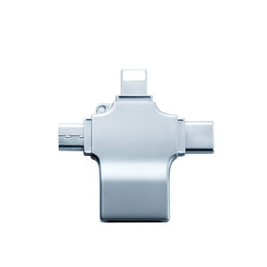 Adaptador OTG Ugreen 4 en 1 Tipo C USB3 Micro USB Lightning Metálico Multifunción para Teléfono Móvil - Product Image 2
