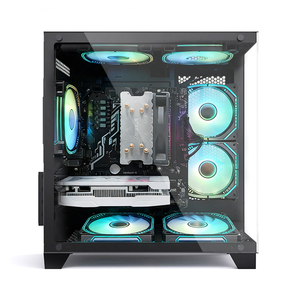Ordinateur OME 13e génération I5-13400F DDR4 LED, nouveau PC de bureau commercial pour jeux, SSD 512 Go, prise US, garantie 1 an - Product Image 1