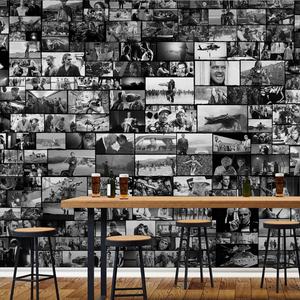 Papel Tapiz Autoadhesivo con Diseño de Collage de Películas Clásicas - Product Image 2