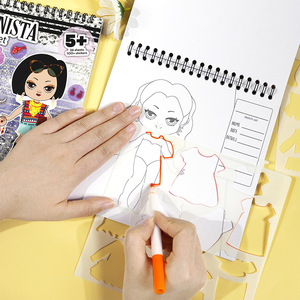 2025 popolare riutilizzabile apprendimento adesivo libro personalizzato ragazze pittura adesivi all'ingrosso personalizzati per bambini adesivi giocattolo per l'apprendimento - Product Image 4