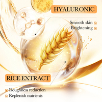 OEM BIOAQUA Marque privée Crème sérum de riz biologique Hydratation longue durée Éclaircir la peau Lotion et crème pour le visage