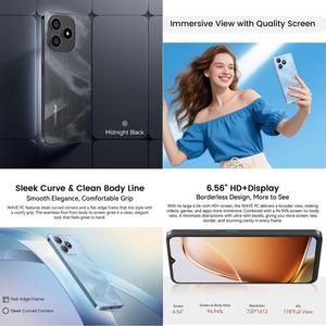 Mới đến bán chạy nhất Blackview sóng 9C, 64GB/128GB, 5000mAh pin, 6.56 inch Android 15, giá rẻ điện thoại di động 4 gam - Product Image 5