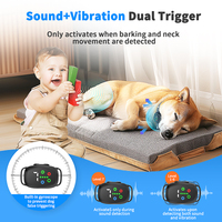 TIZE New Realse wiederaufladbarer Farbbildschirm Stop-Bellt-Hunde-Belltregelungshalsband