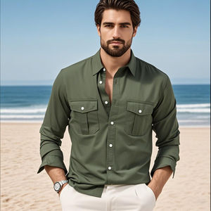 Camiseta Táctica Elástica Personalizada de Secado Rápido para Hombre, Camiseta Deportiva de Secado Rápido, Camiseta Táctica de Manga Larga para Hombre para Actividades al Aire Libre - Product Image 5