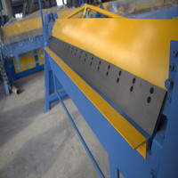Machine pliante en plaque métallique de 2m, manuel, feuille de Type manuel