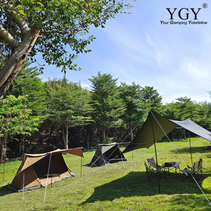 Một người Backpacking bushcraft TC lều với tán một phòng Ngủ Cắm Trại nơi trú ẩn cho đi bộ đường dài và cuộc phiêu lưu Sống Còn - Product Image 6