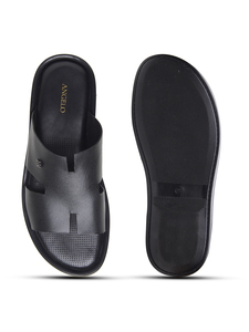 Genuine Leather Sandals for Men Comfortable Casual Outdoor Walking Sandals Adjustable Strap Soft Leather Summer Footwear - Product Image 4