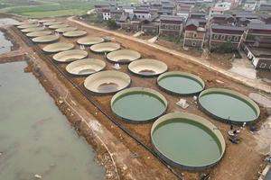 Vente chaude En Plein Air Eau De Mer Agriculture Fish Tank Recirculation Aquaculture Crevettes Étang pour Produit En Plastique - Product Image 3