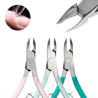 Fournisseur d'usine Vente en gros de coupe-ongles de haute qualité coupe-ongles avec logo personnalisé coupe-ongles épais à bord droit pour faux ongles