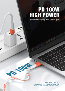Cable de Carga y Datos <span class=keywords><strong>USB</strong></span> <span class=keywords><strong>C</strong></span> a <span class=keywords><strong>Tipo</strong></span> <span class=keywords><strong>C</strong></span> LDNIO LC602C al por Mayor, 3 Pies/6 Pies, PD 100W, para <span class=keywords><strong>iPhone</strong></span> 12, <span class=keywords><strong>13</strong></span>, 14 Pro, Cable de Carga Rápida <span class=keywords><strong>Tipo</strong></span> <span class=keywords><strong>C</strong></span> - Product Image 3