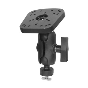 VINmounts Kit de montage à rotule coulissante de 1,5 pouce pour sondeur de pêche, bras à double douille 360° °   Support marin réglable avec base - Product Image 1