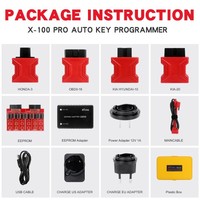 Programador de llave automático X100 Pro2 con adaptador EEPROM