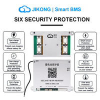 JK BMS B2A8S20P-HC Smart BMS V19 4S~8S BT RS485 HEAT CAN 2A Arus 200A Penyeimbang Aktif untuk Baterai Li-ion LiFePo4 Lto BMS