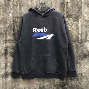 Sudadera con capucha de algodón Saints Vanity Heavyweight 100% de alta calidad con estampado personalizado de gran tamaño Tears Streetwear manga larga para hombres sudaderas con capucha - Product Image 4