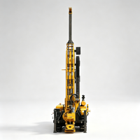 Petite foreuse hydraulique portable pour projets de forage de puits d'eau et d'échantillonnage de roches