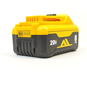 Batería de Litio Recargable XR de 8.0Ah y 20V, Paquete de Repuesto Equivalente a DCB208 para Herramientas Eléctricas DEW XR ALT - Product Image 3