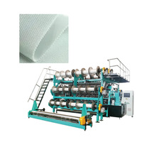 Machine à tricoter à double barre d'aiguilles Raschel pour tissus sandwich et matériaux de chaussures
