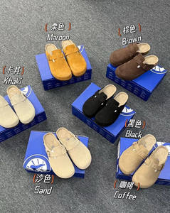 Birkenstocks 2025 été nouvelles pantoufles en liège à double boutonnage hommes et femmes sandales en cuir d'extérieur vêtements d'extérieur confortables - Product Image 6