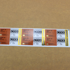 OEM/ODM-pegatinas de papel de impresión Biodegradable, pegatinas personalizadas, impermeables, respetuosas con el medio ambiente, troquelado, logotipo de lámina dorada - Product Image 6