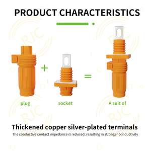 Connecteur <span class=keywords><strong>de</strong></span> stockage <span class=keywords><strong>de</strong></span> batterie pour système solaire, prise <span class=keywords><strong>de</strong></span> connexion, <span class=keywords><strong>borne</strong></span> <span class=keywords><strong>de</strong></span> connexion rapide pour armoire <span class=keywords><strong>de</strong></span> batterie <span class=keywords><strong>photovoltaïque</strong></span> industrielle - Product Image 3