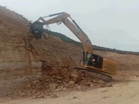 Directement de l'usine : Démolisseur vibrant Yuntang E5 pour excavatrice de 40-45 tonnes, haute force d'impact, pour le brisage du béton, 100% HYDRO LEDUC