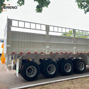 Tracteur d'occasion pour plateau/cargaison/chariot de traction/plate-forme/paroi latérale/clôture semi-remorque de camion tracteur à plateau plat - Product Image 6