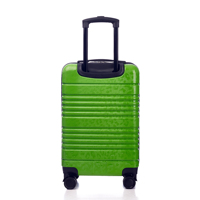 Valise de voyage personnalisée de 32 pouces à poignée unique bagage léopard style dessin animé moderne légère et portable