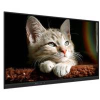 4K Android OPS pantalla táctil Pizarra Interactiva tablero inteligente Monitor de enseñanza 65 75 86 pulgadas con Wifi BT Cámara micrófono incorporado