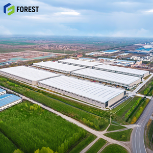 Depósito Logístico de Carga de Gran Envergadura con Estructura de Acero Pre-fabricada de Alta Resistencia, Instalación Comercial Prefabricada para Carga - Product Image 1