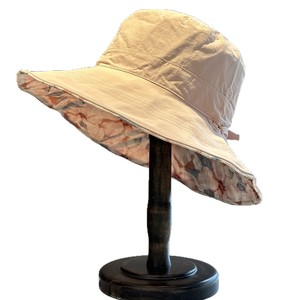 Chapeau de pêcheur pliable double face pour femme, chapeau d'été à large bord pour la protection solaire, chapeau d'extérieur amincissant le visage - Product Image 4