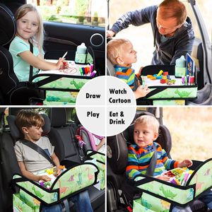 Muestra gratuita: Bandeja personalizada para asiento de coche para niños pequeños, el organizador de viaje más nuevo para niños, mesa práctica para asiento de coche para niños - Product Image 4